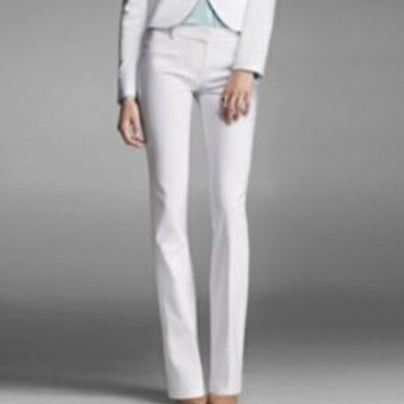 Express Pants - NWT EXPRESS Editor Pants in Ivory - Wide Leg Size 4